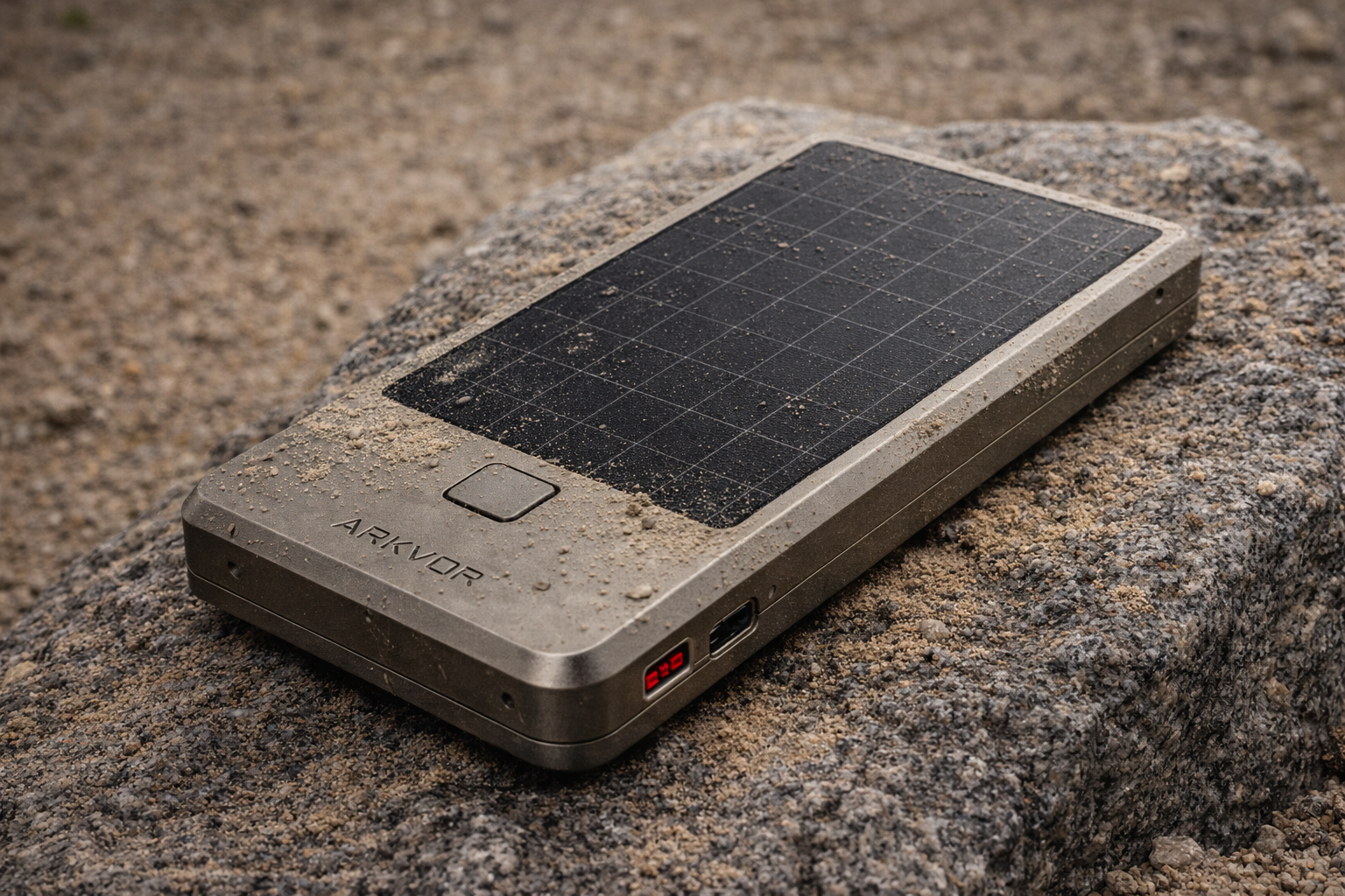 Arkvōr device in outdoor environment